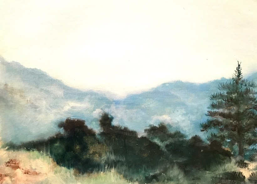 MOUNTAIN-MIST-OIL-PAINTING